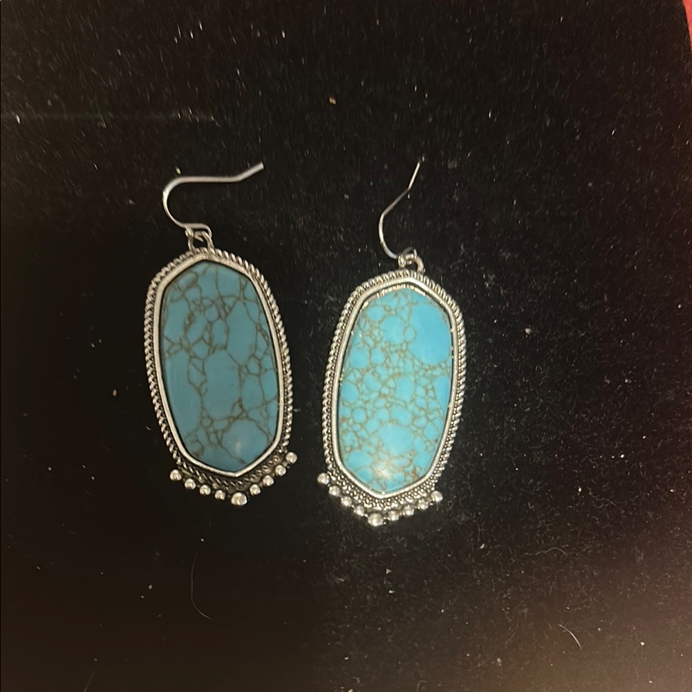 Piper Silver And Turquoise Earrings